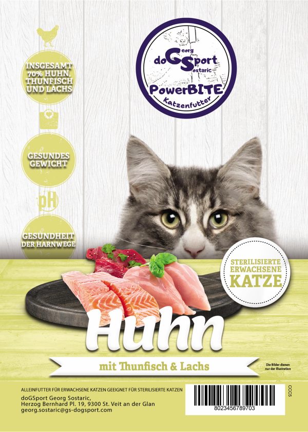 ADULT Huhn (getreidefrei) - sterilisierte Katzen
