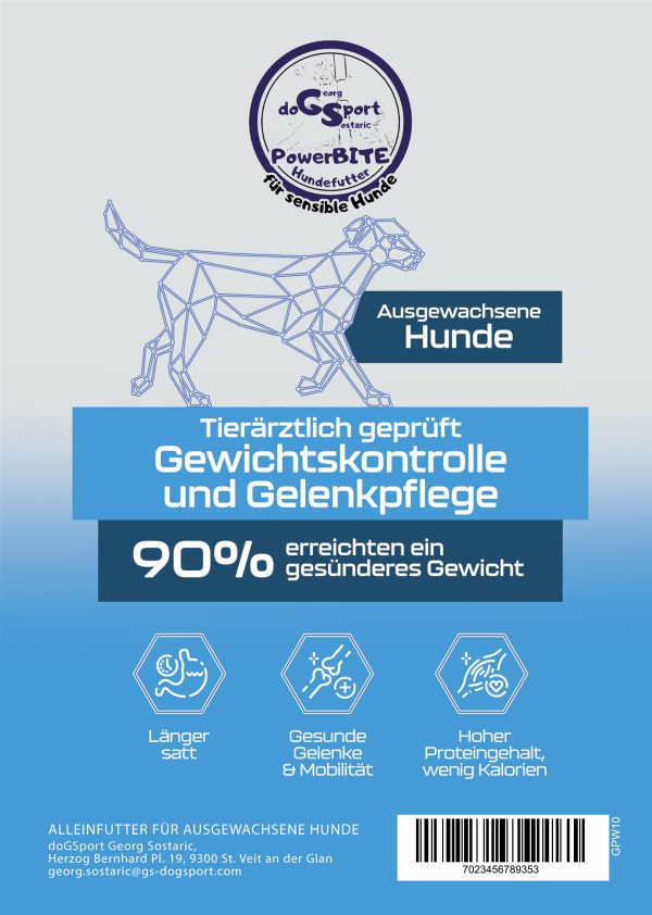 Gewichtskontrolle & Gelenkpflege - sensitive