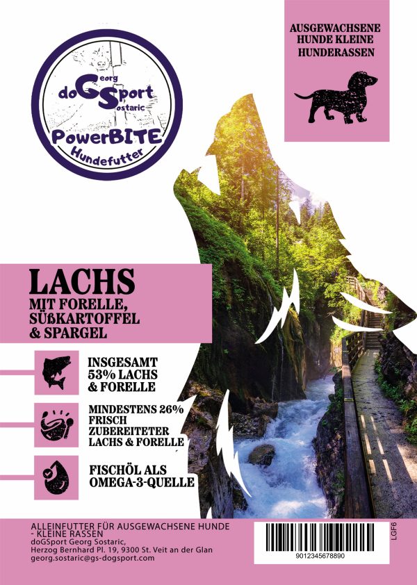 ADULT Lachs (getreidefrei) - kleine Hunderassen