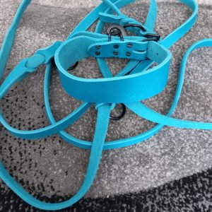 Fettlederhalsband 4 cm breit