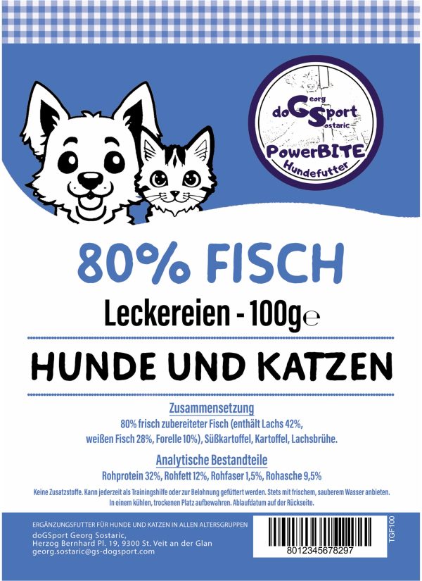 Fisch Leckereien - getreidefrei