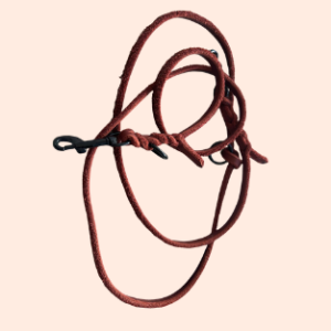 Fettlederleine – 2 m | 10 mm | mehrfach verstellbar