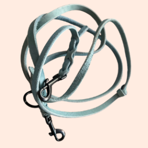 Fettlederleine – 2 m | 10 mm | mehrfach verstellbar