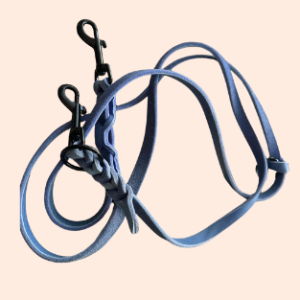 Fettlederleine – 2 m | 15 mm | mehrfach verstellbar