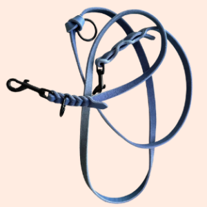 Fettlederleine – 2 m | 15 mm | mehrfach verstellbar