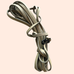 Fettleder-Schleppleine – 7,5 m | 12 mm
