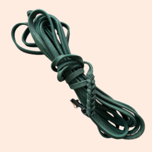 Fettleder-Schleppleine – 7,5 m | 12 mm
