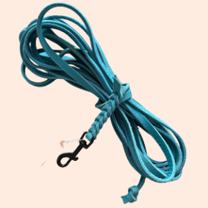 Fettleder-Schleppleine – 7,5 m | 12 mm