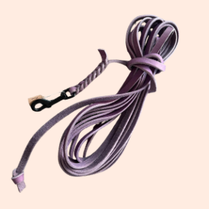 Fettleder-Schleppleine – 7,5 m | 12 mm